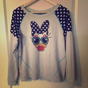 Disney Sweater Daisy Duck Size Small